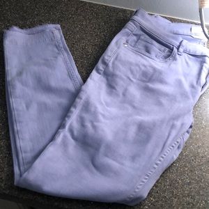 Lou & Grey The Skinny lavender jeans